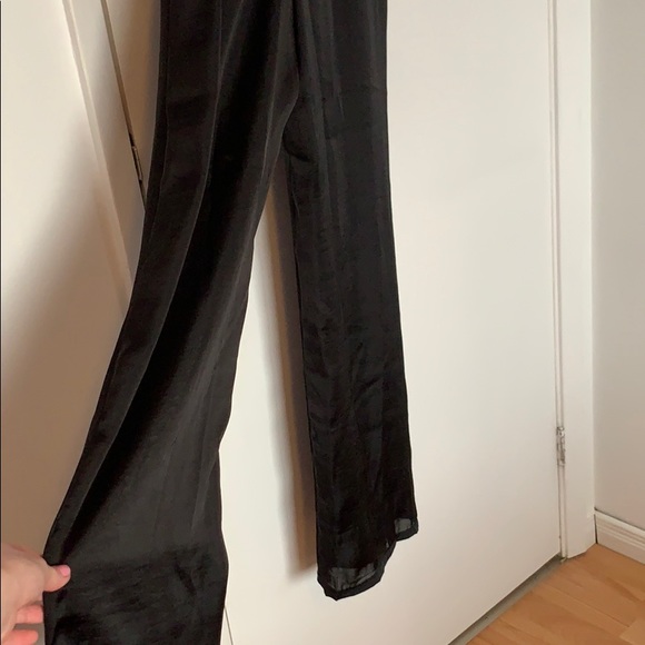 Missguided Lace top wide pant Jumpsuit - Picture 5 of 5